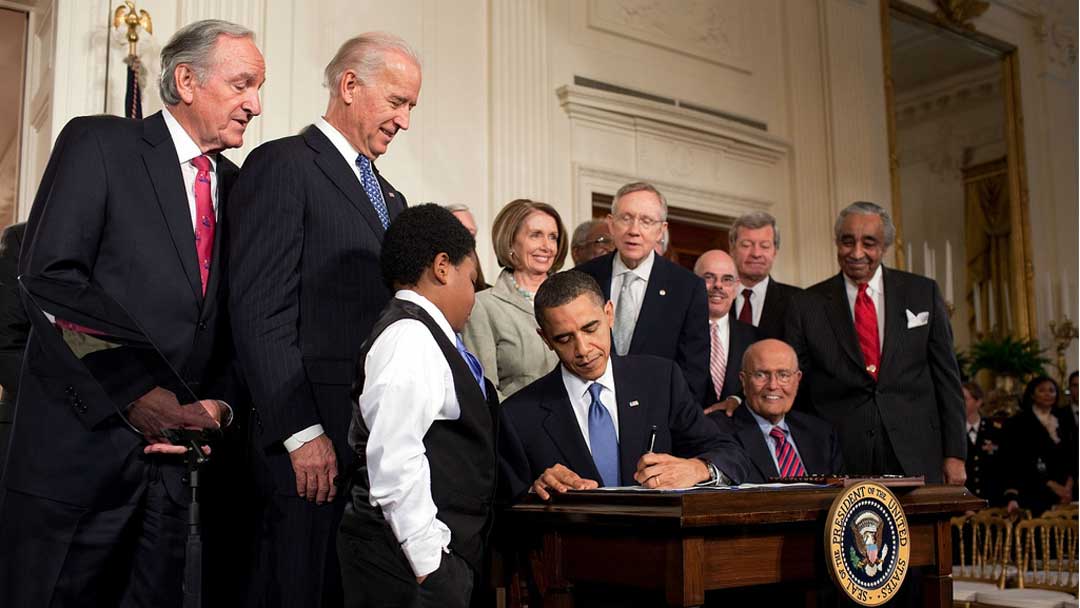 The 'Affordable Care' Act 11 President Barack Obama signs the so-called "Affordable Care Act" into law, March 23, 2010 (Public Domain)