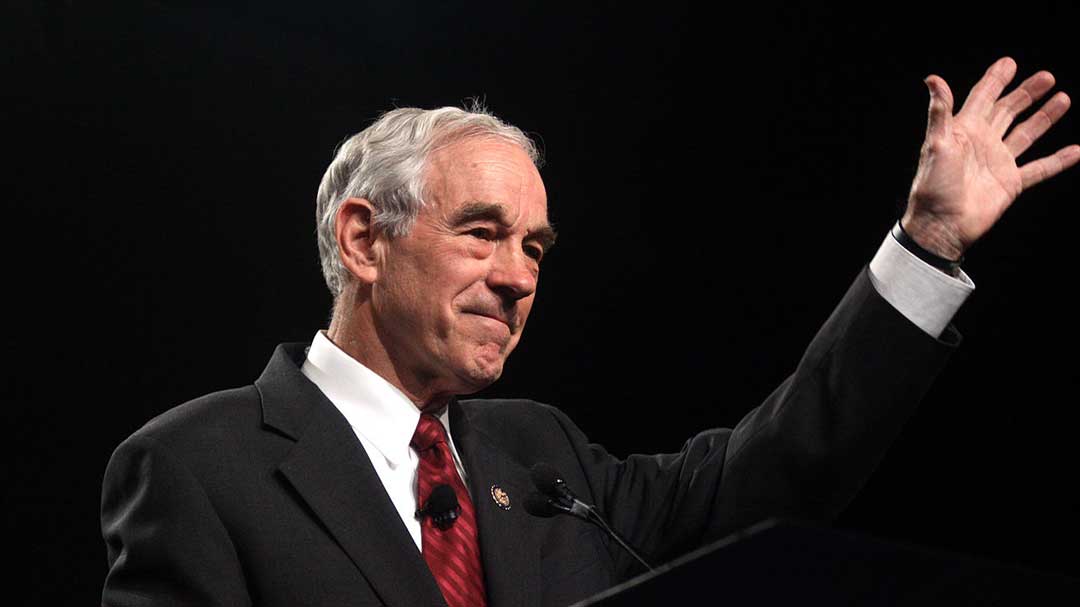 Congressman Ron Paul of Texas speaking at the Tea Party Patriots American Policy Summit in Phoenix, Arizona, February 26, 2011 (Gage Skidmore/CC BY-SA 2.0)