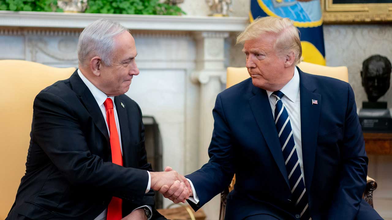 The 9/11 Attacks 116 Israeli Prime Minister Benjamin Netanyahu with US President Donald Trump in the Oval Office of the White House, January 27, 2020 (White House/Public Domain)