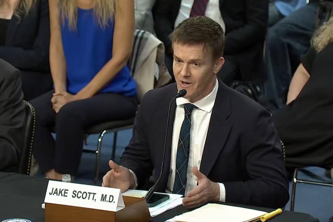 The 9/11 Attacks 115 Dr. Jake Scott testifying at a Senate hearing on September 9, 2025