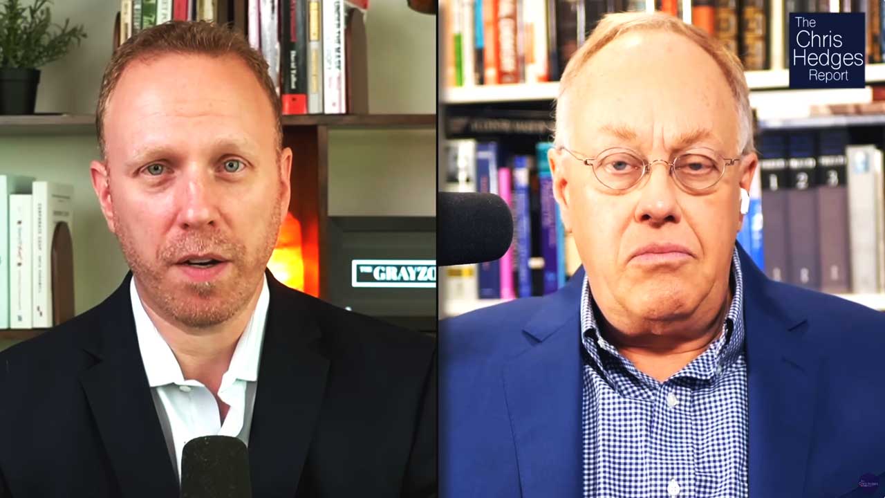 Interview of Max Blumenthal by Chris Hedges about Charlie Kirk assassination