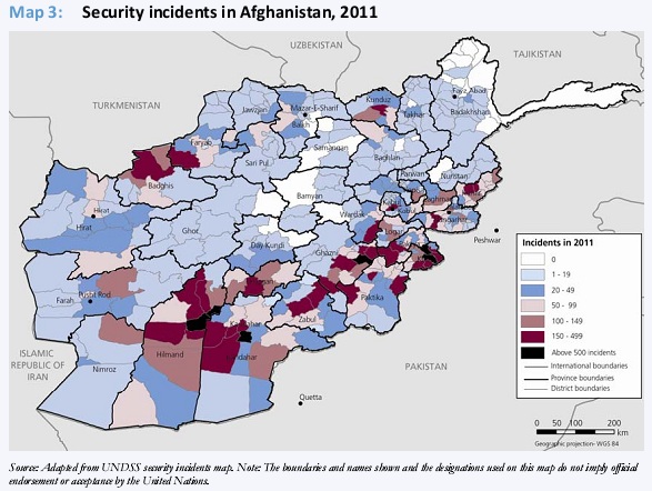 The US Role in the Afghan Opium Trade 32 UNODC-security-incidents