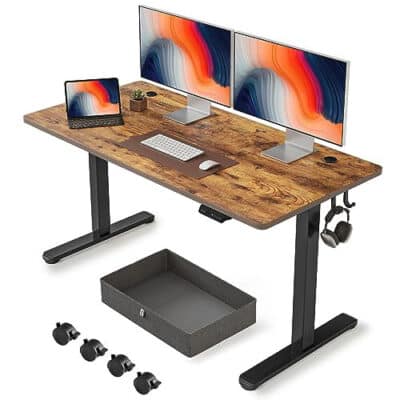 FEZIBO Electric Standing Desk, Height Adjustable Stand up Desk