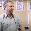 Dr. Paul Thomas with a patient in his clinic, Integrative Pediatrics image from "A Crazy Day in the LIfe of a Busy Pediatrician" on Dr. Paul's YouTube channel)