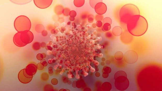 Fact Check: Does Natural Immunity Offer “Little” Protection Against Omicron? 82 An artist's rendering of a coronavirus (image by geralt, licensed under Pixabay License)