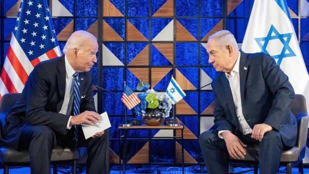 The Significance of the ICC’s Arrest Warrant for Netanyahu 28 US President Joe Biden meets with Israeli Prime Minister Benjamin Netanyahu, October 18, 2023 (The White House/Public Domain)